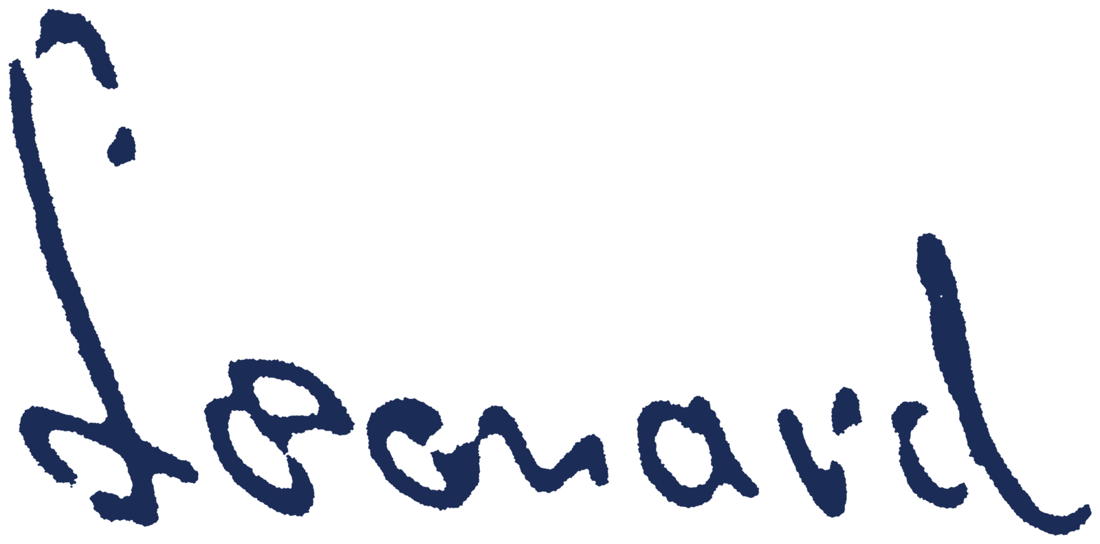 Leonard's signature